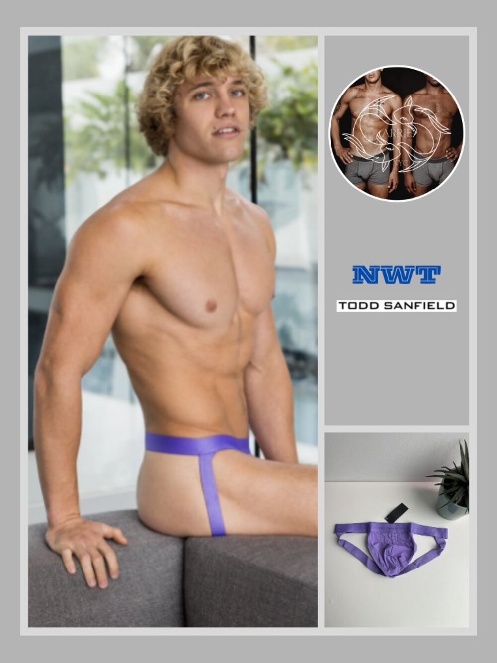 Todd Sanfield - Defiant Jock - Haze Purple (M)